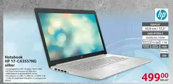 Selgros Notebook Hp 17-CA3557NG Silber Angebot