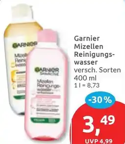 Budni Garnier Mizellen Reinigungswasser Angebot