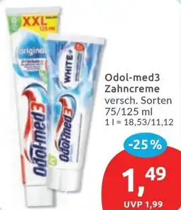 Budni Odol-med3 Zahncreme Angebot