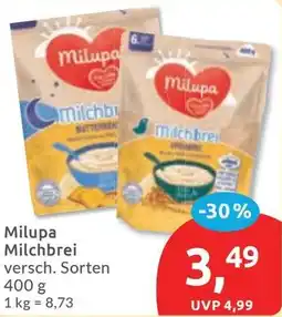 Budni Milupa Milchbrei Angebot