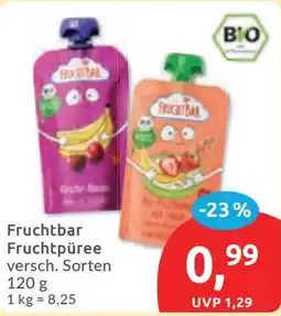 Budni Fruchtbar Fruchtpüree Angebot