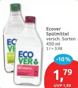 Budni Ecover Spülmittel Angebot