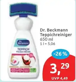 Budni Dr. Beckmann Teppichreiniger Angebot
