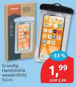 Budni Grundig Handyhülle wasserdicht Angebot