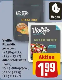 REWE Violife Pizza Mix oder Greek white Angebot