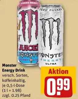 REWE Monster Energy Drink Angebot