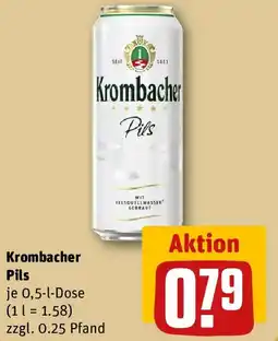 REWE Krombacher Pils Angebot