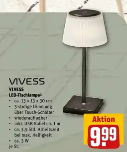 REWE VIVESS LED-Tischlampe Angebot