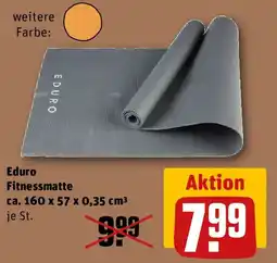 REWE Eduro Fitnessmatte Angebot