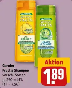 REWE Garnier Fructis Shampoo Angebot