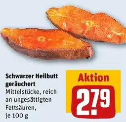 REWE Schwarzer Heilbutt geräuchert Angebot