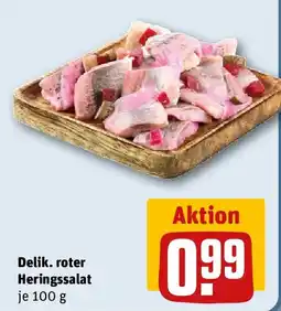 REWE Delik. roter Heringssalat Angebot
