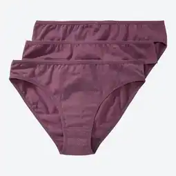 NKD Damen-Minislip aus Baumwolle, 3er-Pack Angebot