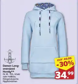 Famila Nord West Damen Longoversized Hoody Angebot
