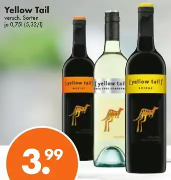 Trink und Spare Yellow Tail 0,75L Angebot