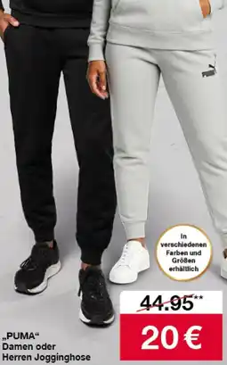 Woolworth PUMA Damen oder Herren Jogginghose Angebot