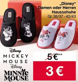 Woolworth Disney Damen oder Herren Hausschuhe Angebot