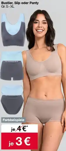 Woolworth Bustier, Slip oder Panty Angebot