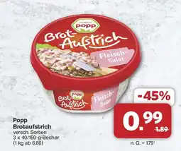 Famila Nord West Popp Brotaufstrich Angebot