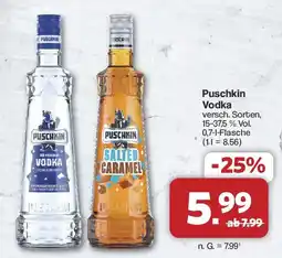Famila Nord West Puschkin Vodka Angebot