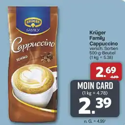 Famila Nord West Krüger Family Cappuccino Angebot