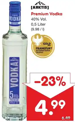 Netto Getränke Discount АЯКТІЅ Premium Vodka Angebot