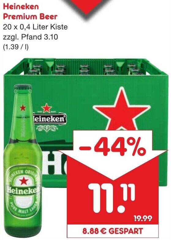 Verwunderlich Heineken Angebot Netto Fotos