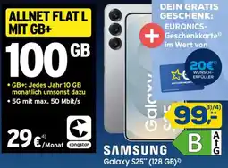 Euronics XXL SAMSUNG Galaxy S25" (128 GB) Angebot