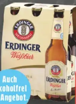 E-Center Erdinger Weißbräu Weißbier Angebot