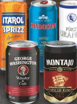 E-Center Mixgetränke Dosen Angebot