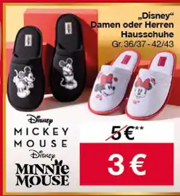 Woolworth Disney mickey mouse damen oder herren hausschuhe Angebot
