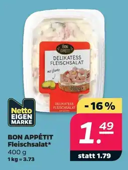 NETTO Bon appétit delikatess fleischsalat Angebot