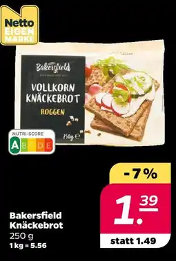 NETTO Bakersfield knäckebrot Angebot