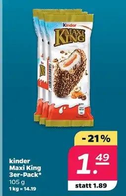 NETTO Kinder maxi king Angebot