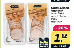 NETTO Farmländer hähnchen-brustfilet Angebot