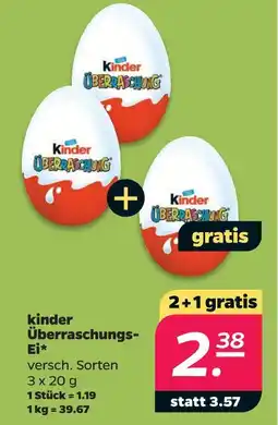 NETTO Kinder überraschungs-ei Angebot
