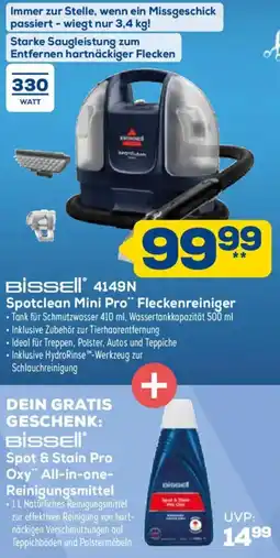 Euronics XXL BISSELL 4149N Spotclean Mini Pro Fleckenreiniger Angebot