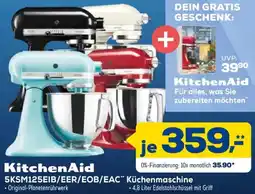 Euronics XXL KitchenAid 5KSM125EIB/EER/EOB/EAC Küchenmaschine Angebot