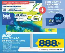 Euronics XXL acer Aspire C27-A (DQ. BRPEG.004) All in One Angebot