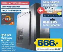 Euronics XXL HYRICAN Multimedia PC 7793 Angebot