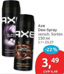 Budni Axe Deo-Spray Angebot