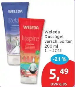 Budni Weleda Duschgel Angebot