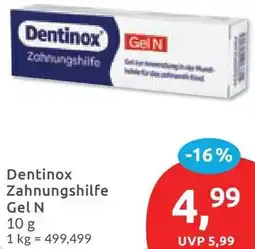 Budni Dentinox Zahnungshilfe Gel N Angebot