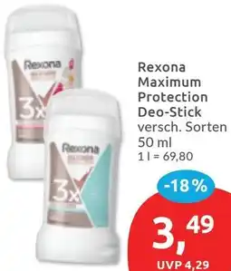 Budni Rexona Maximum Protection Deo-Stick Angebot