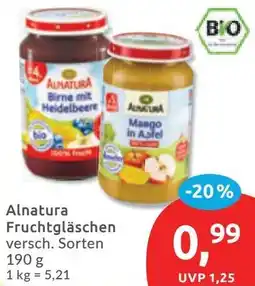 Budni Alnatura Fruchtgläschen Angebot