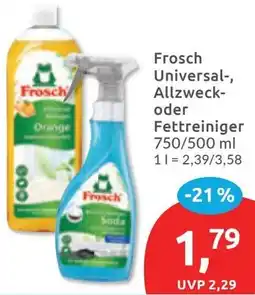 Budni Frosch Universal-, Allzweck- oder Fettreiniger Angebot
