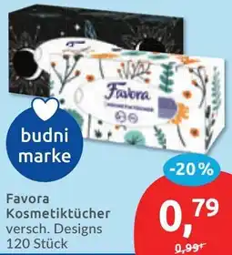 Budni Favora Kosmetiktücher Angebot