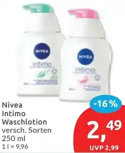Budni Nivea Intimo Waschlotion Angebot
