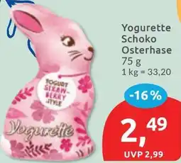 Budni Yogurette Schoko Osterhase Angebot