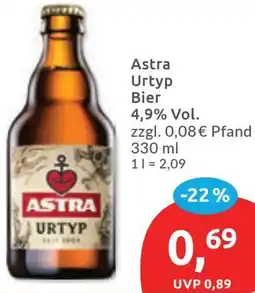 Budni Astra Urtyp Bier Angebot